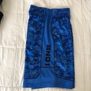and1 shorts camo